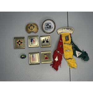Lot Of Vintage Cub Scouts Webelos Patch Activity Pins Badges Iowa Boy Scouts
